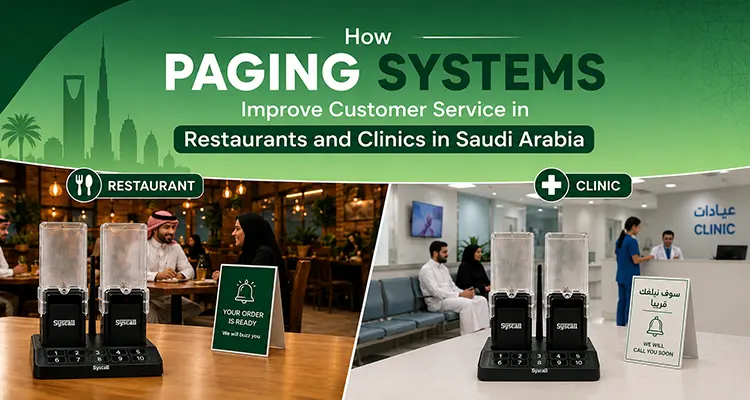 Improve Customer Service in Restaurants and Clinics With Paging Systems in Saudi Arabia