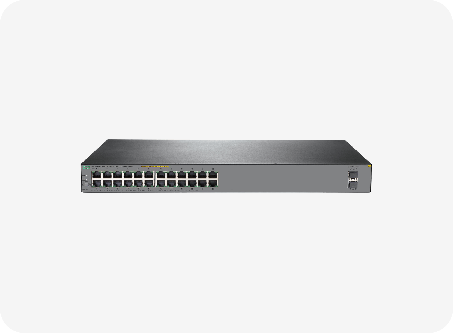Aruba 2930F 24G PoE+ 4SFP Switch (JL261A) in Riyadh, Dammam, and Saudi