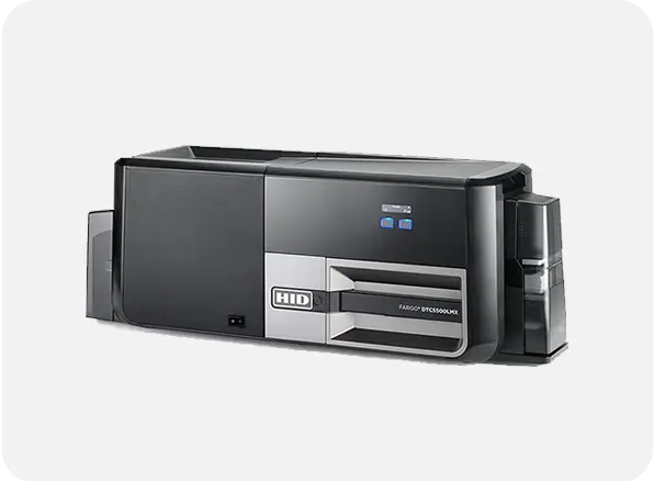 HID FARGO DTC5500LMX ID Card Printer & Laminator in Saudi HID FARGO DTC5500LMX ID Card Printer & Laminator in Riyadh, Dammam, and Saudi