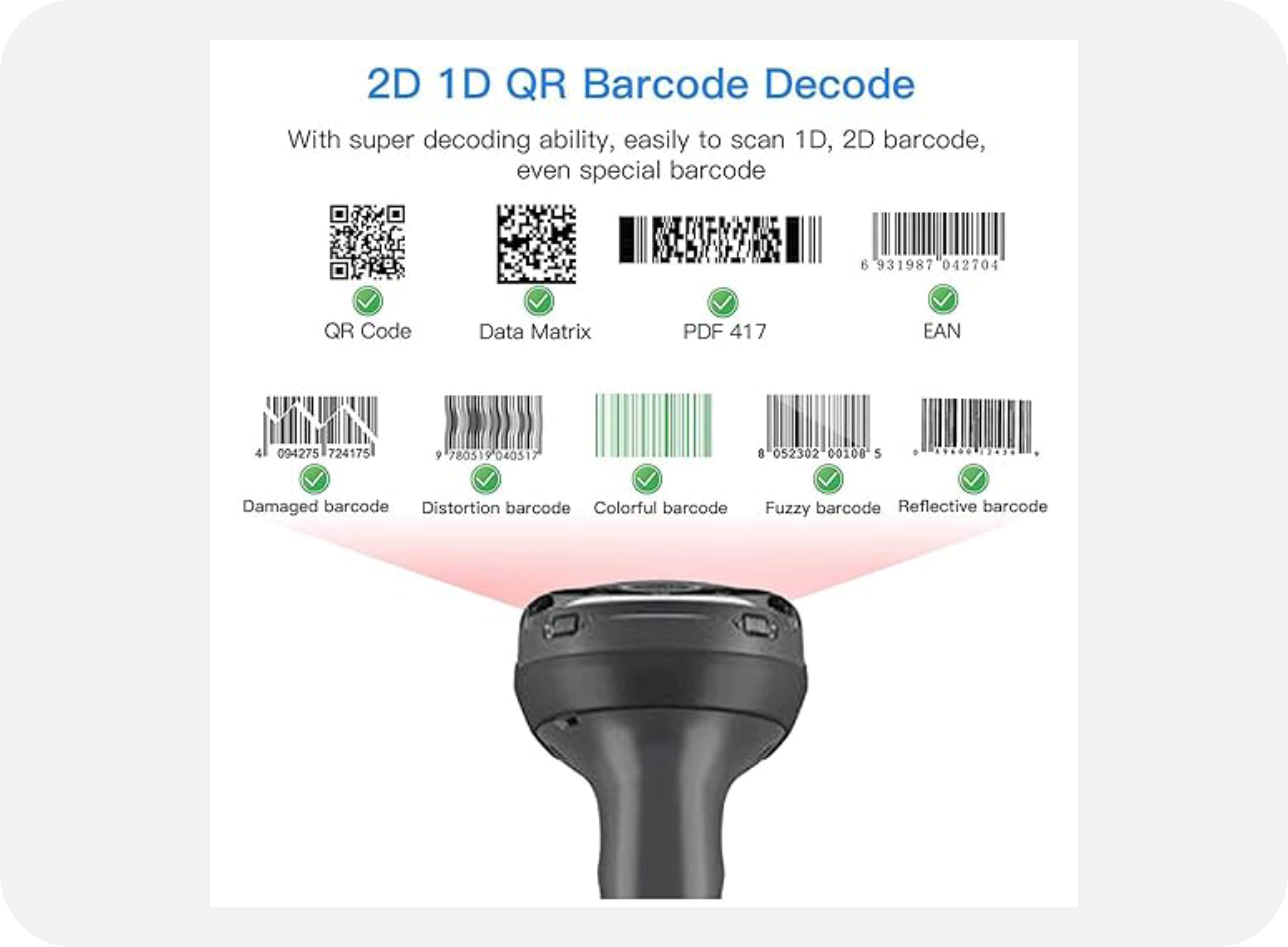 Zebra DS2278 Cordless 1D 2D Barcode Scanner in Saudi Zebra DS2278 Cordless 1D 2D Barcode Scanner in Riyadh, Dammam, and Saudi