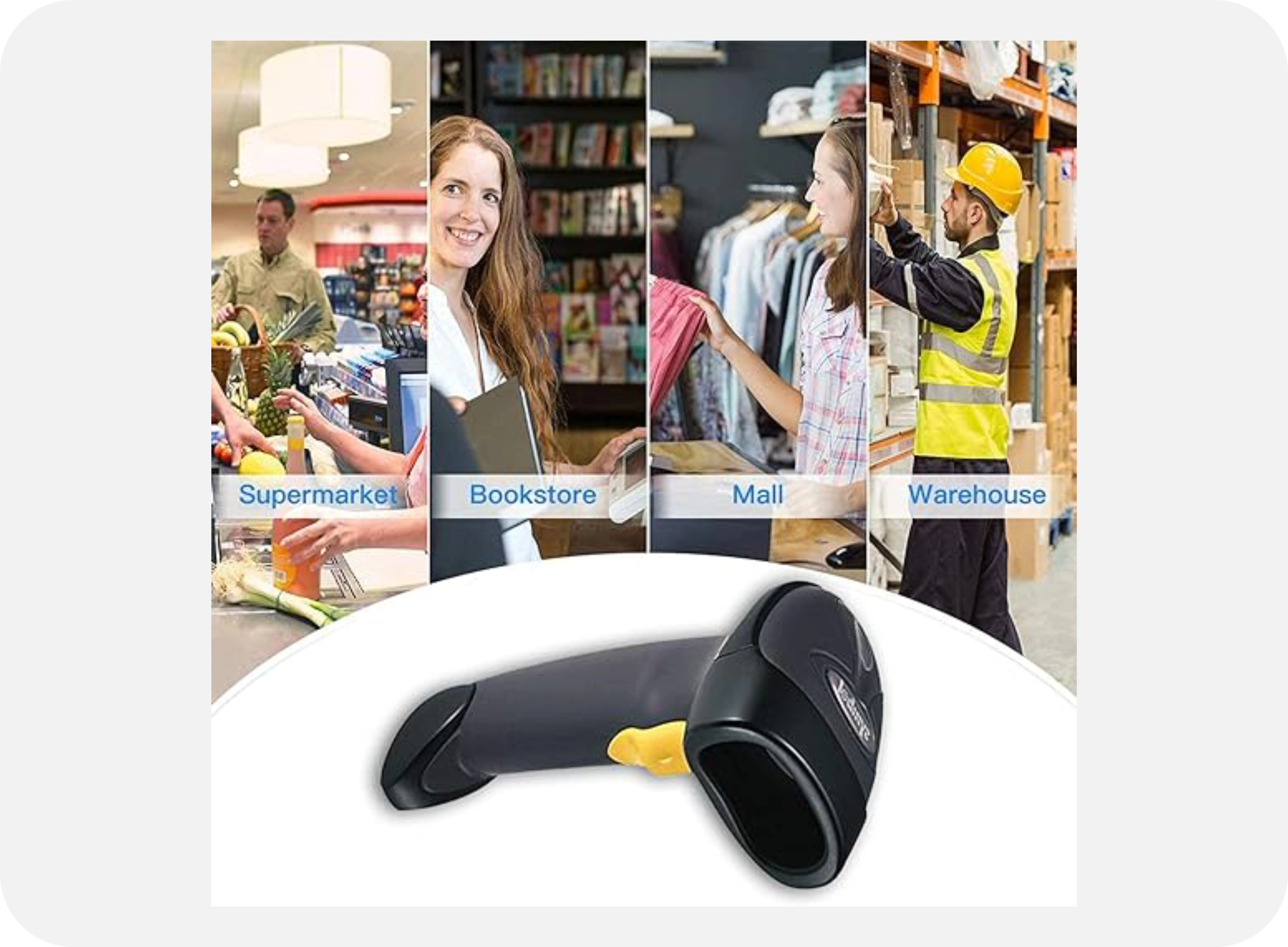 Zebra LS2208 1D Handheld Barcode Scanner in Saudi Zebra LS2208 1D Handheld Barcode Scanner in Riyadh, Dammam, and Saudi
