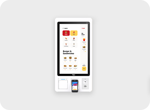 Telpo K20 Self Ordering Kiosk in Riyadh, Dammam, and Saudi