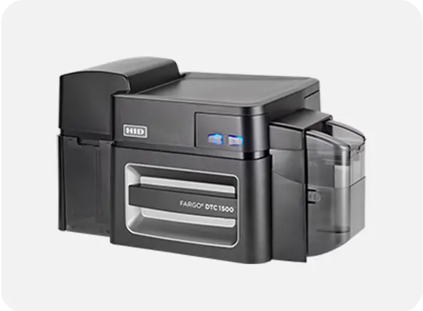 HID FARGO DTC1500 ID Card Printer & Encoder in Saudi HID FARGO DTC1500 ID Card Printer & Encoder in Riyadh, Dammam, and Saudi