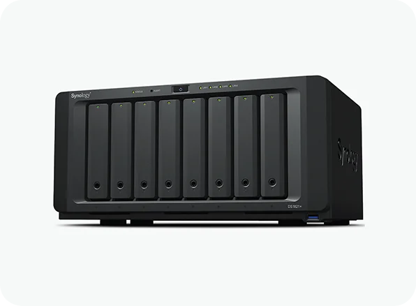 DiskStation DS1821+ Storage in Saudi DiskStation DS1821+ Storage in Riyadh, Dammam, and Saudi