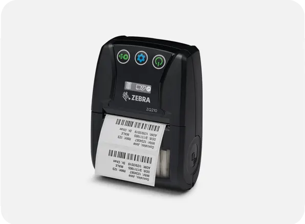 Zebra ZQ210 Mobile Printer